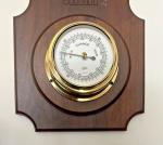 Barigo Dual Humidity Thermometer Hygrometer in Brass