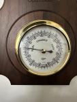Barigo Dual Humidity Thermometer Hygrometer in Brass