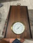 Vintage Wall-Mounted Weather Station Thermometer