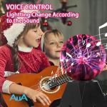 6" Electric Plasma Ball with Sound and Touch