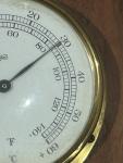 Vintage Wall-Mounted Weather Station Thermometer