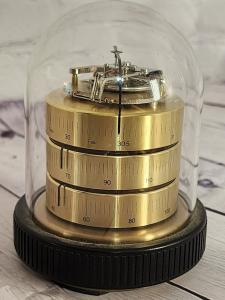 German Weather Station with Barometer and Thermometer