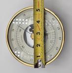5.25" Vintage German Barometer for Home Use