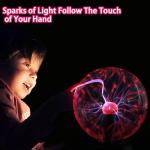 6" Electric Plasma Ball with Sound and Touch
