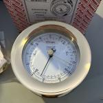 Weems & Plath Atlantis Barometer in Polished Brass