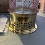 Weems & Plath Atlantis Barometer in Polished Brass