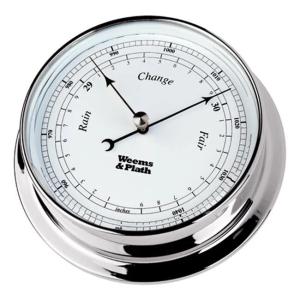 Weems & Plath 540700 Chrome 125 Barometer