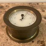 WEEMS & PLATH Vintage Brass Barometer - West Germany