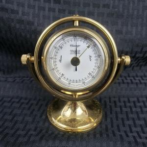 Weems And Plath Brass Gyroscope Barometer