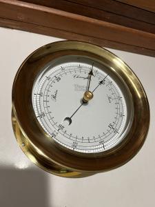 Brass Admiral Barometer by Weems & Plath