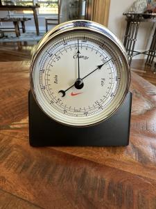 Weems & Plath Endurance Barometer with Desk Stand
