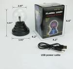 Touch Sensitive Electric Plasma Ball for Kids