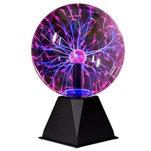 8-Inch Touch-Sensitive Plasma Ball Lamp