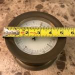 WEEMS & PLATH Vintage Brass Barometer - West Germany