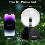 Touch-Sensitive 6-Inch Plasma Ball Lamp