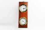 Antiqua Brass Sea Clock and Barometer Set