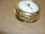 Weems & Plath Brass Barometer with Porthole Case