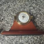 Weems & Plath Quartz Ships Clock and Barometer Set