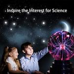 Touch Sensitive Plasma Ball Lamp - Fun Gift!