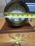 Weems & Plath Atlantis Marine Wind-Up Clock