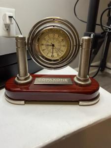 Weems & Plath Solaris Desk Clock