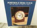 Weems & Plath Porthole Desk Clock 312400