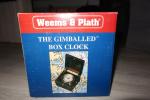 Gimballed Box Clock in Solid Brass Wood Case