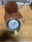 Weems & Plath Atlantis Marine Wind-Up Clock