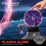 Interactive Plasma Globe Lamp for Learning and Decor