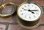 Weems & Plath Vintage Brass Clock for Repair