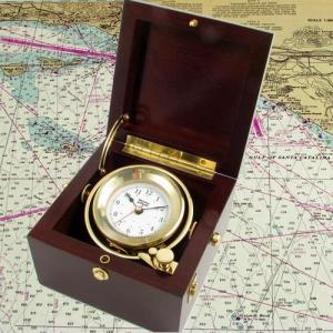 Weems & Plath Gimballed Box Clock