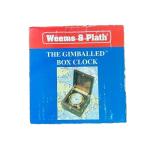 Weems & Plath Gimballed Box Clock