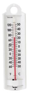 Taylor 9" Aluminum Indoor-Outdoor Thermometer