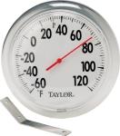 Taylor 5630 Indoor Outdoor Thermometer, 6" Diameter