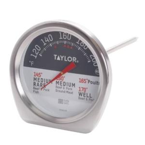Taylor Stainless Steel Leave-In Meat Thermometer