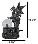 Saurian Smaug Dragon Lamp with Flashing Plasma Ball