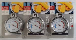 Taylor 3-Pack Large Dial Kitchen Thermometers