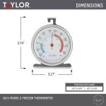 Taylor 5924 Large Dial Kitchen Thermometer
