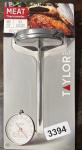 Taylor Analog Meat Thermometer with Temperature Guide