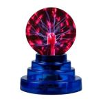 Purple Touch-Sensitive Plasma Ball Lamp