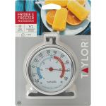 Taylor Large-Dial Refrigerator/Freezer Thermometer 2-Pack