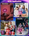 Theefun 8 Inch Touch Sensitive Plasma Globe