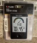 Taylor Indoor Comfort Digital Thermometer and Hygrometer