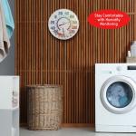 Taylor Metal Wall Thermometer and Hygrometer - Easy Read