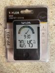 Taylor Indoor Comfort Digital Thermometer and Hygrometer