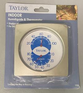 Taylor Indoor Humidity and Temperature Monitor