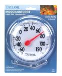 Taylor 6" Indoor Outdoor Round Dial Thermometer