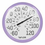 Big & Bold Outdoor Thermometer in Lilac