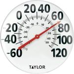 Large Metal Thermometer for Indoor and Outdoor Use
