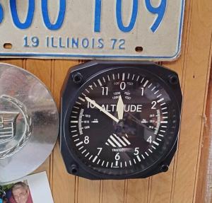 Dodecagon Aviation Gauge Quartz Wall Clock